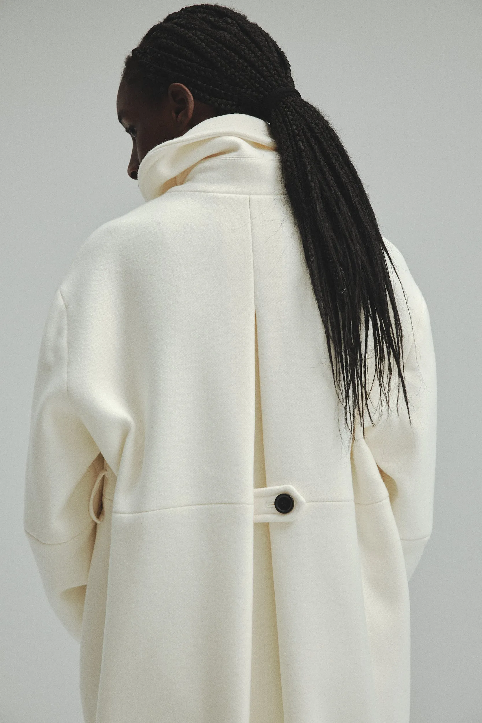 Double-breasted Wool coat