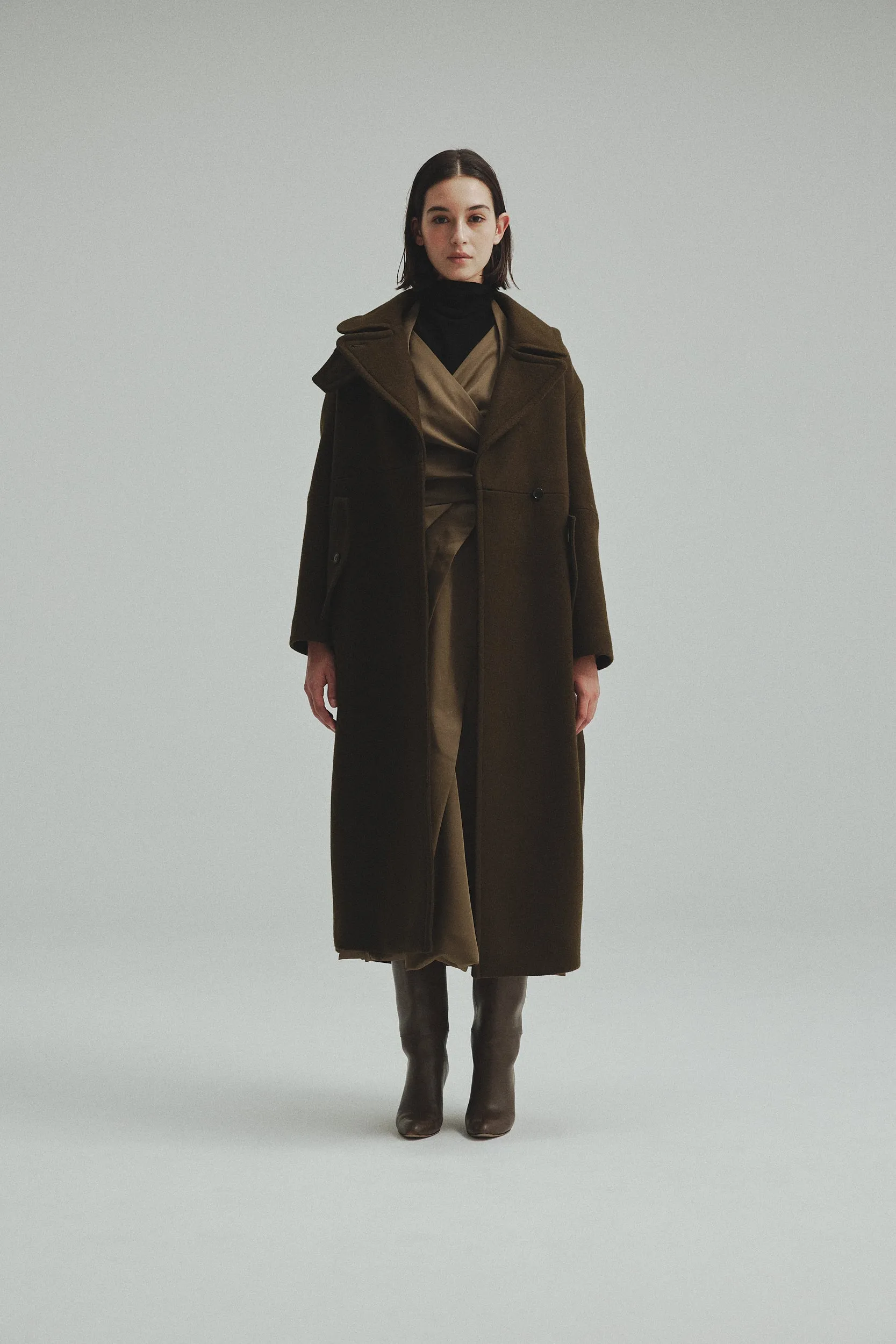 Double-breasted Wool coat