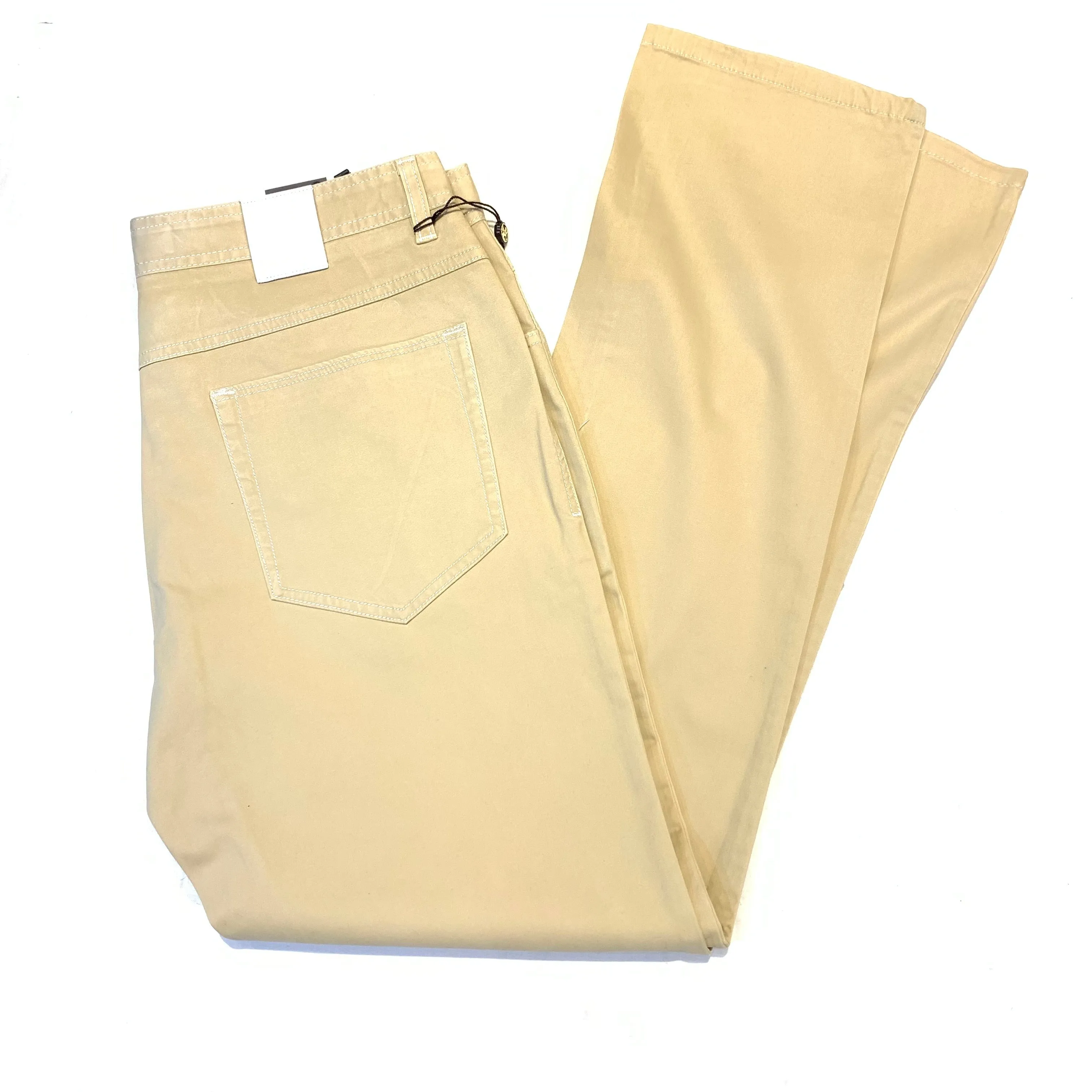 Enzo Tan Camel High-end Pants