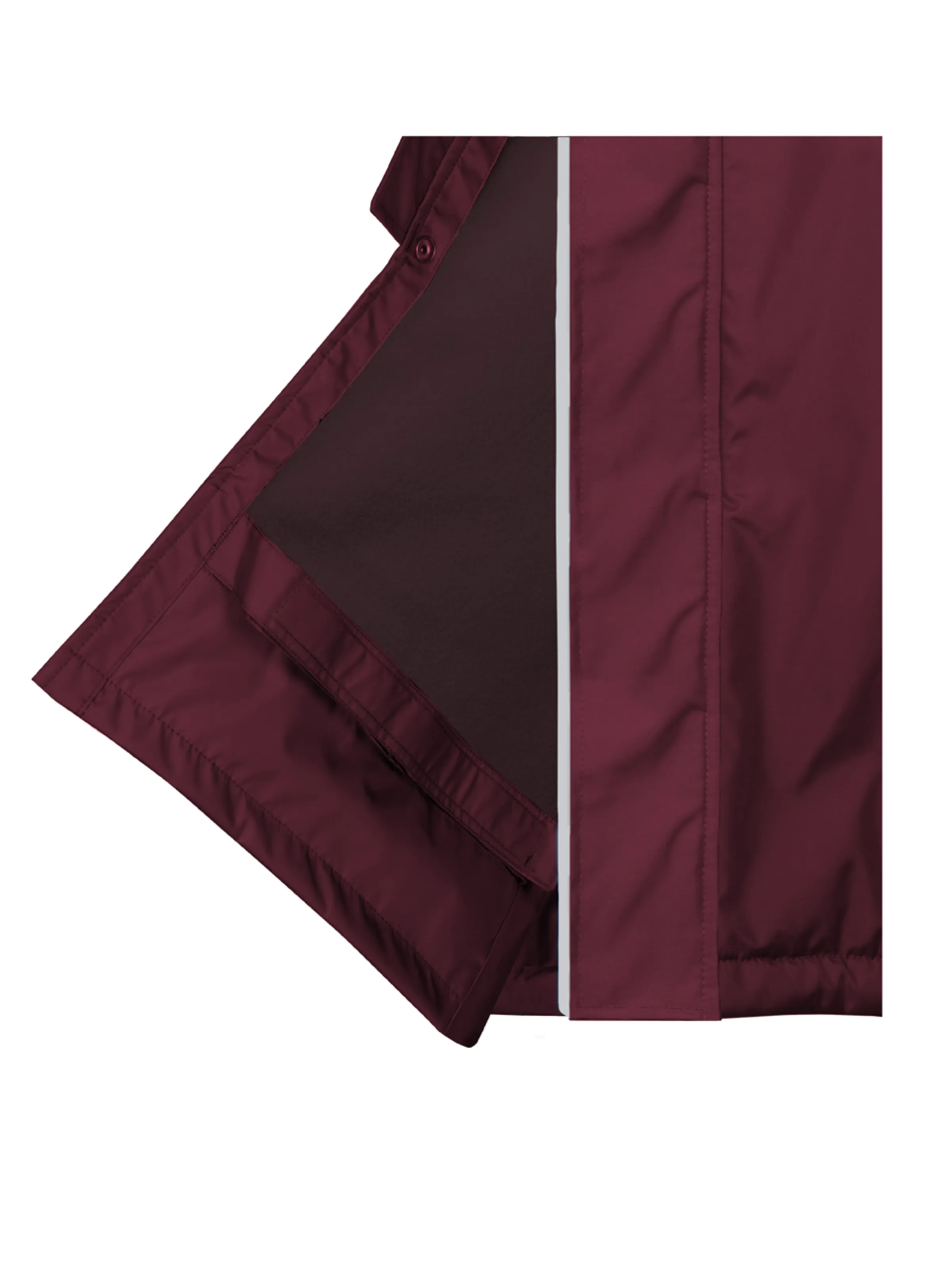 Evolution Women's | Thin Fleece | Stowaway Hood | Reflective | Plum