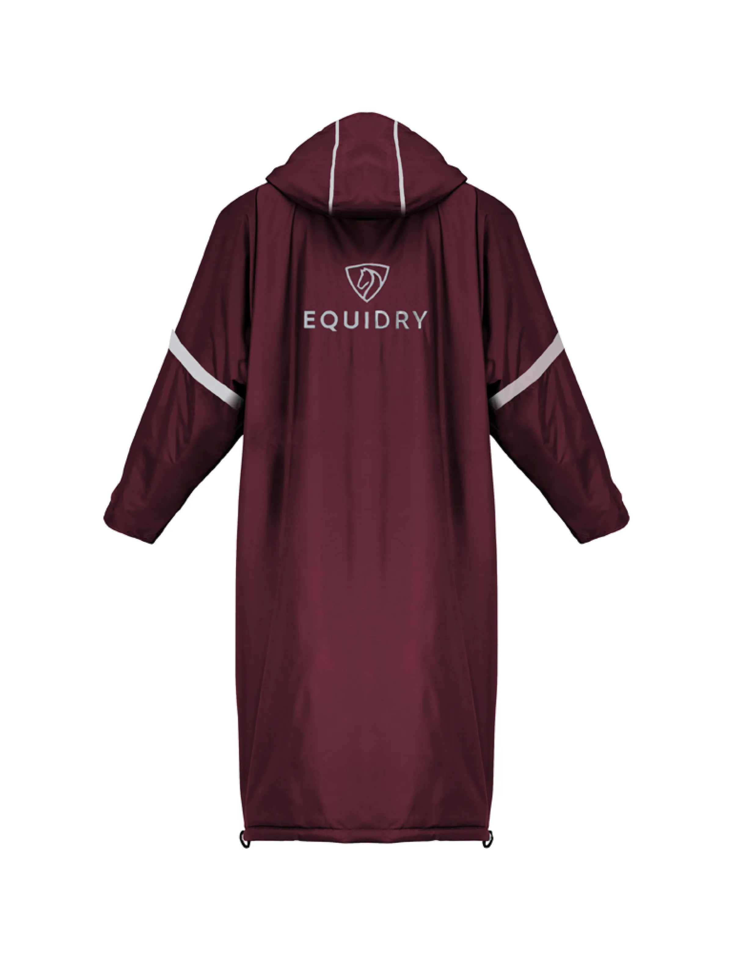 Evolution Women's | Thin Fleece | Stowaway Hood | Reflective | Plum