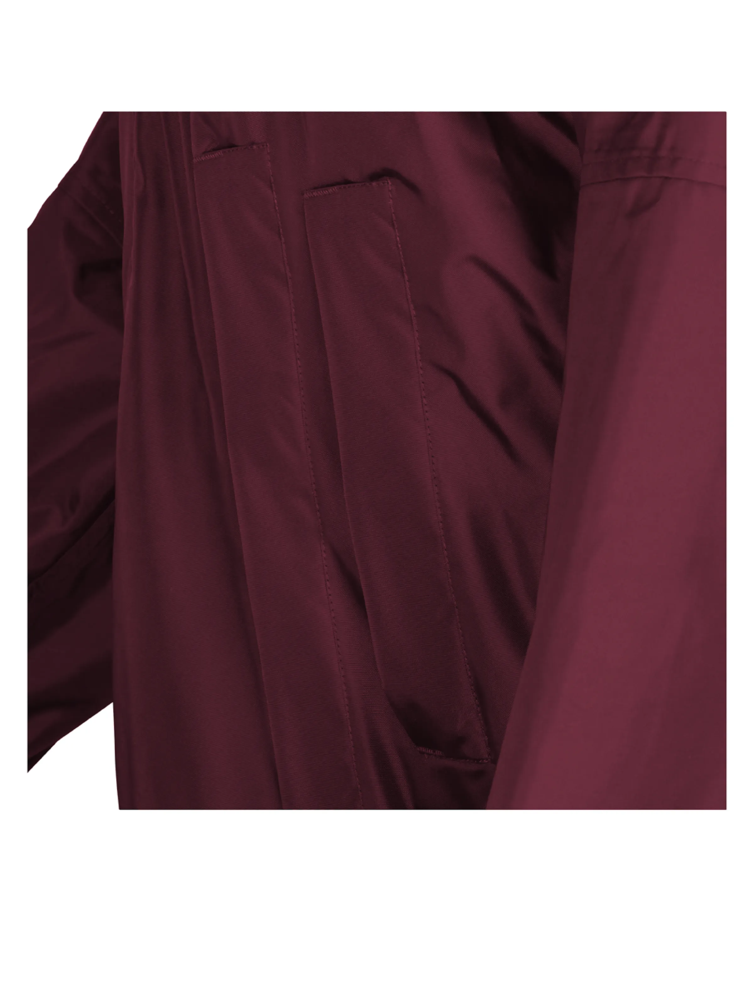 Evolution Women's | Thin Fleece | Stowaway Hood | Reflective | Plum