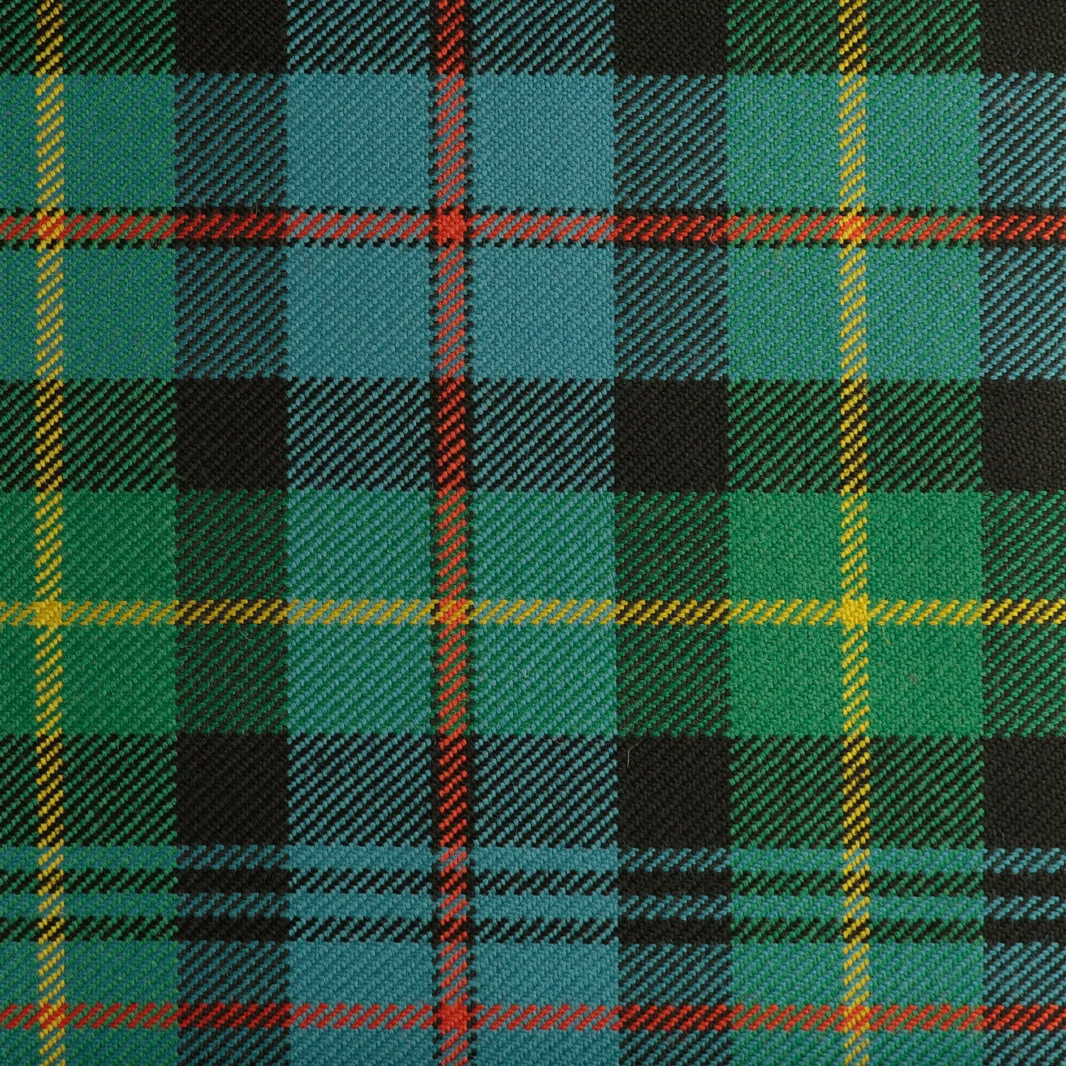 Farquharson Caledonian Tartan Check 100% Wool