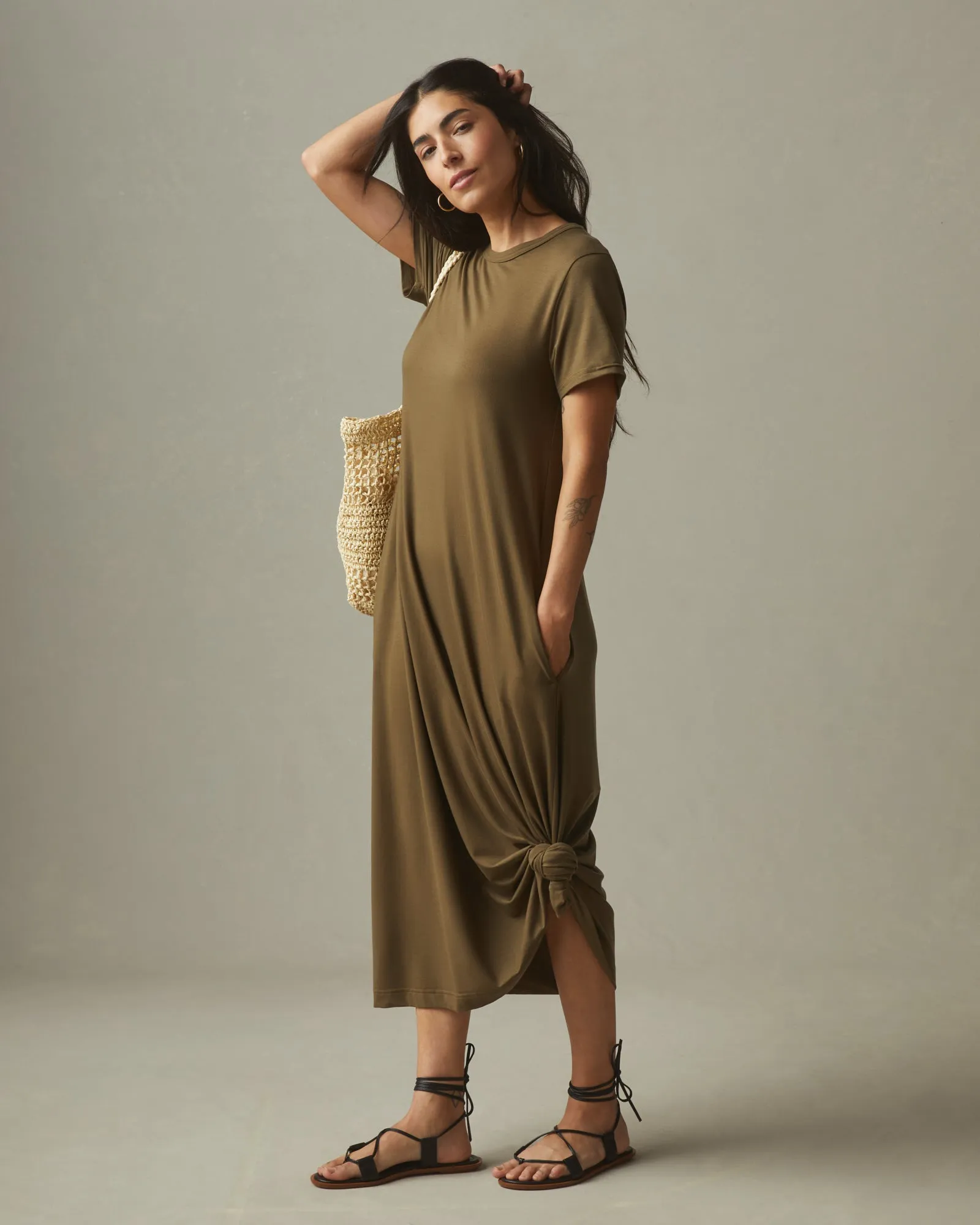 Flex Maxi Dress - Beech