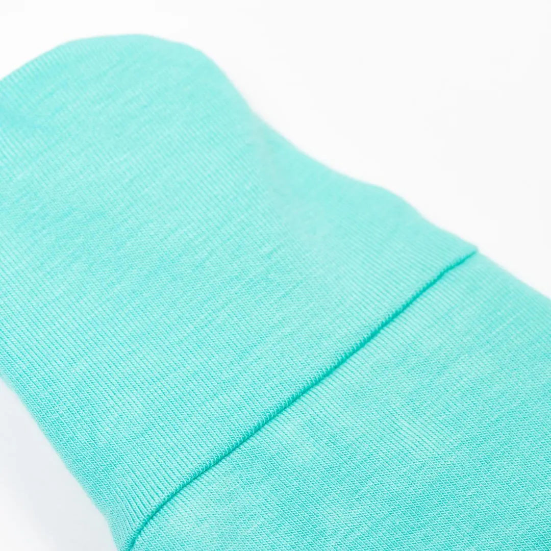 Footed pants "Jersey Mint/Apricot"