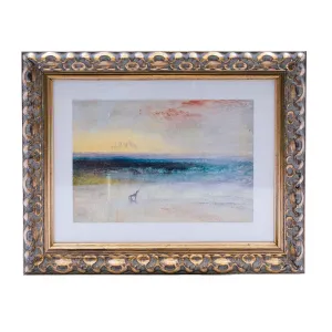 Framed Print Turner Dawn after the Wreck