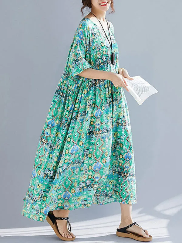 Green Light Smock Dress