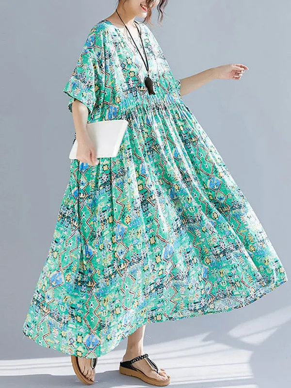 Green Light Smock Dress