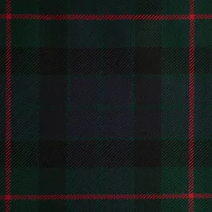 Gunn Dark Caledonian Tartan Check 100% Wool