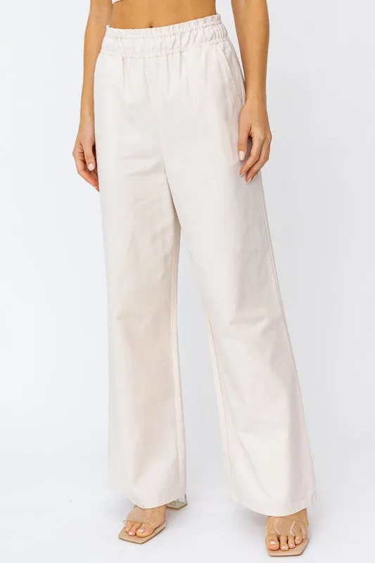 Hailey Beige Set  - Pants