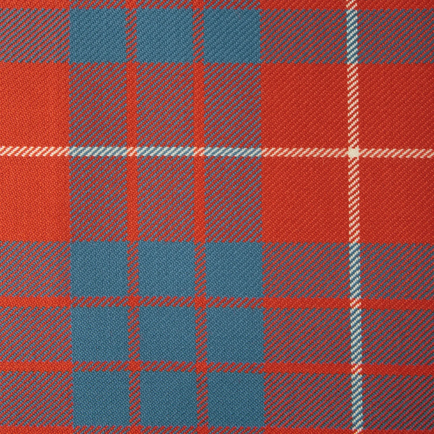 Hamiton Light Caledonian Tartan Check 100% Wool