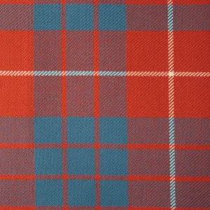 Hamiton Light Caledonian Tartan Check 100% Wool