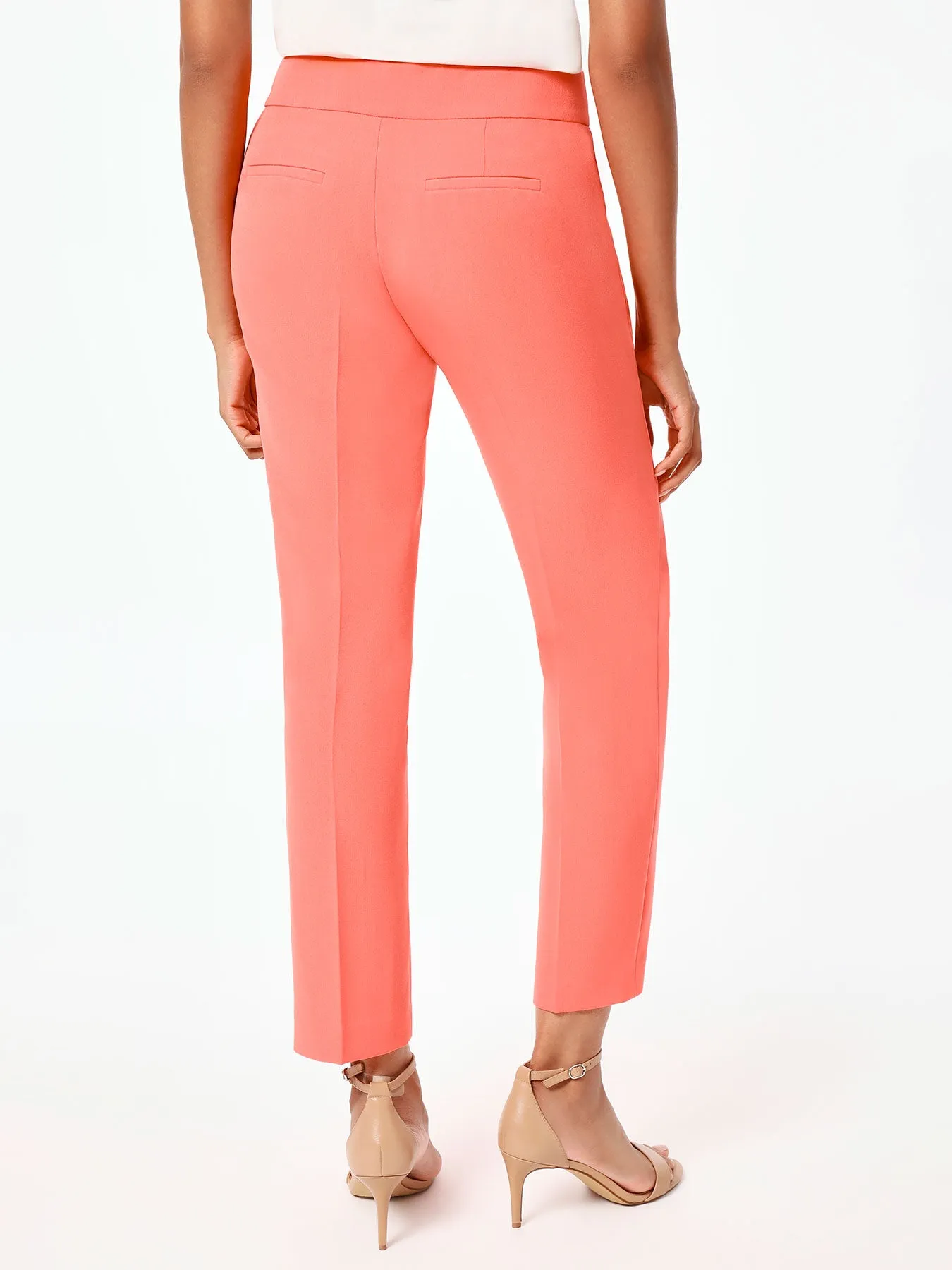 Harlow Pant, Iconic Stretch Crepe