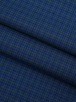 Hemp & Organic Cotton Tiny Plaid Jacquard Woven Fabric (GH5082)