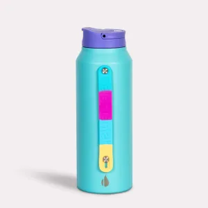 Iconic 32oz Sport Water Bottle - Blue Tie Dye