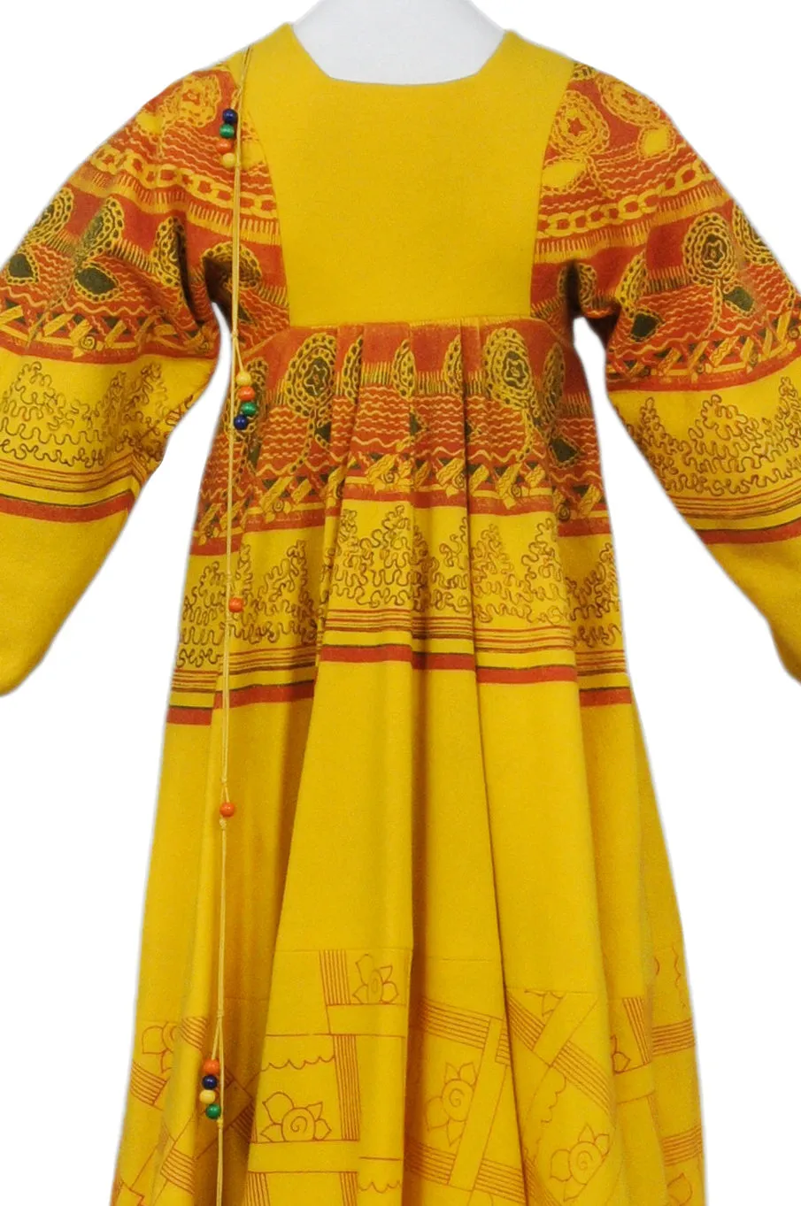 ICONIC ZANDRA RHODES YELLOW BUTTERFLY COAT 1969