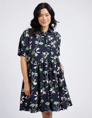 Idyll Floral Dress Navy