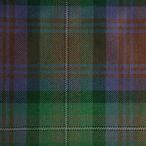 Isle Of Skye Caledonian Tartan Check 100% Wool