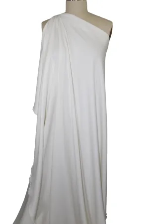 Italian Viscose Double Knit - Off White