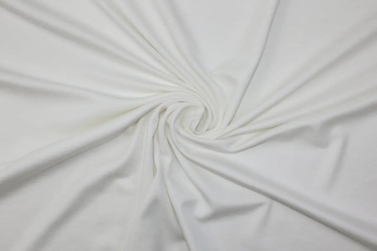 Italian Viscose Double Knit - Off White