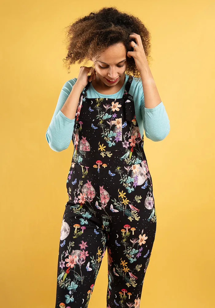 Jordan Botanical Moon Print Dungaree