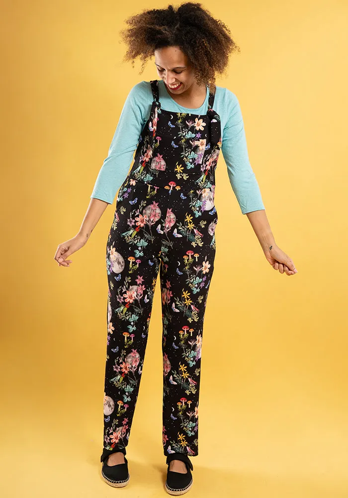 Jordan Botanical Moon Print Dungaree