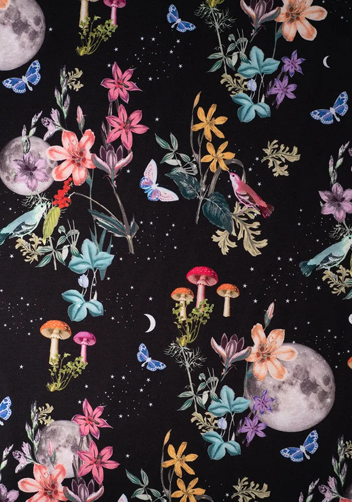 Jordan Botanical Moon Print Dungaree