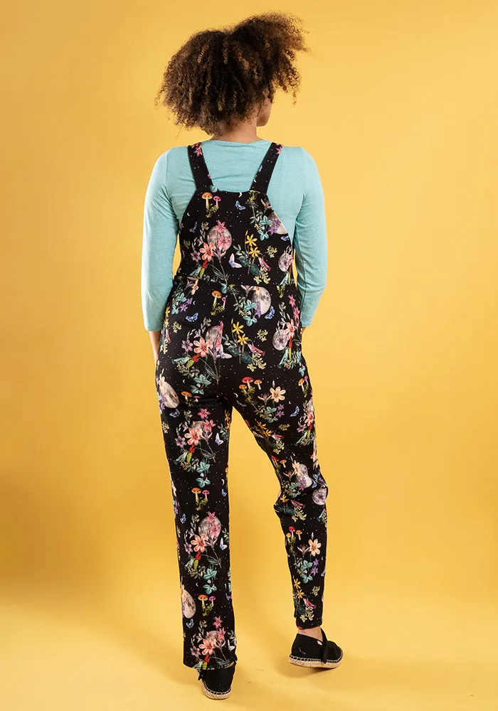 Jordan Botanical Moon Print Dungaree