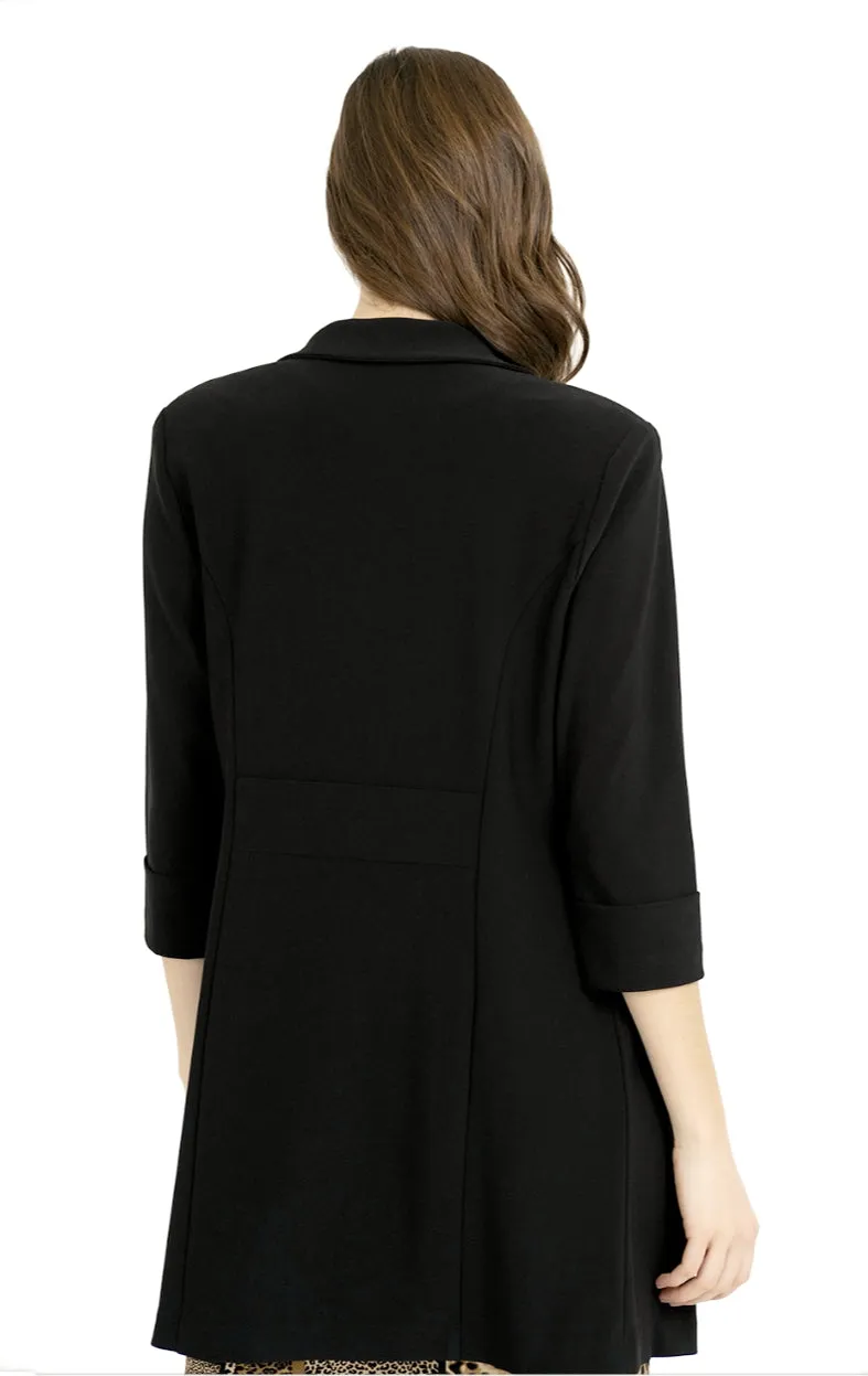 Joseph Ribkoff 3/4 Sleeves Open With Pockets Jacket