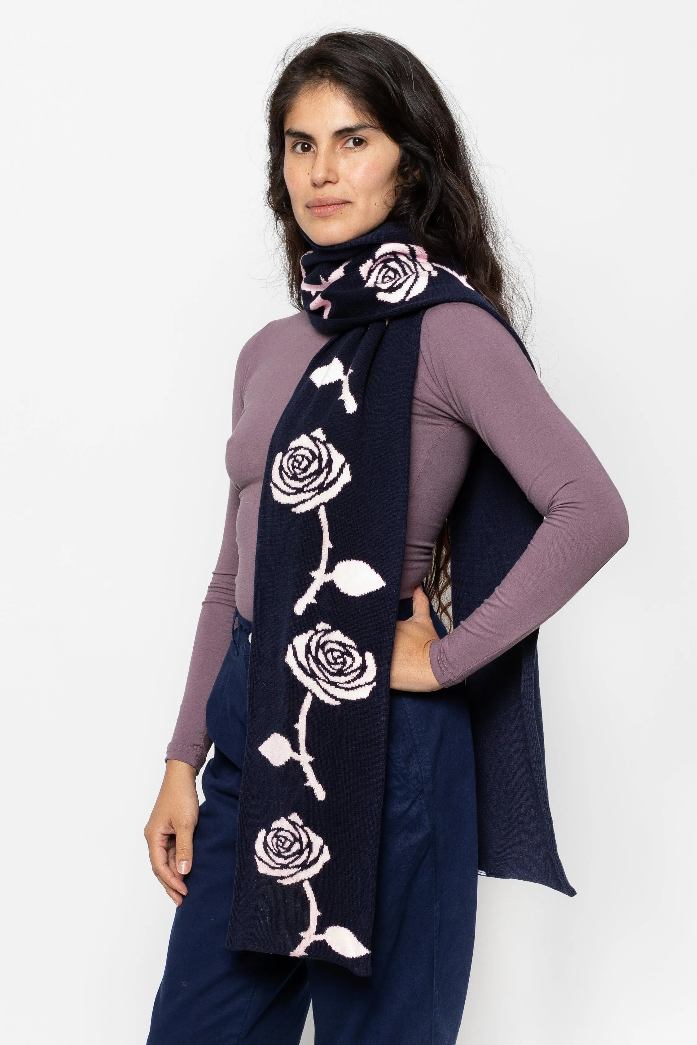 JQSCARF05 - Rose Scarf