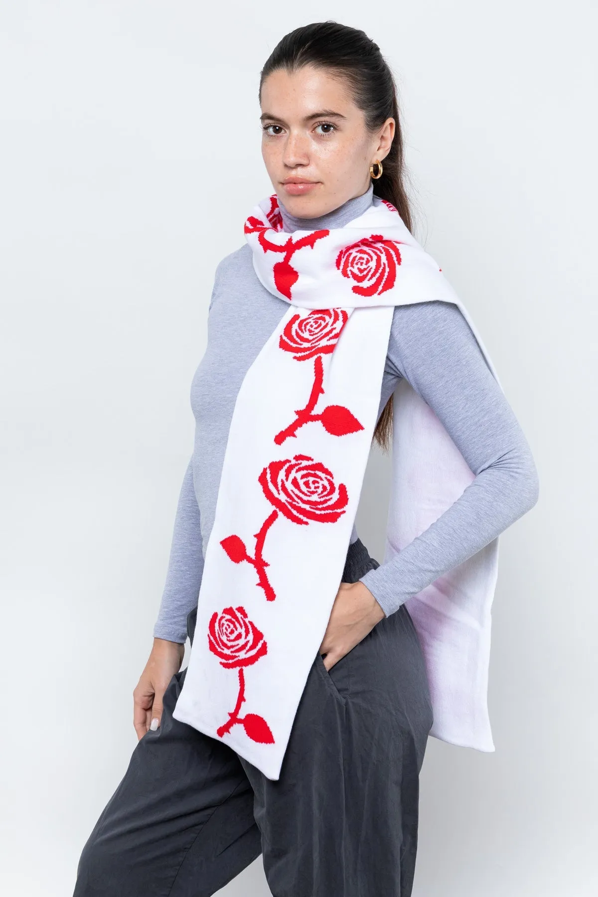 JQSCARF05 - Rose Scarf