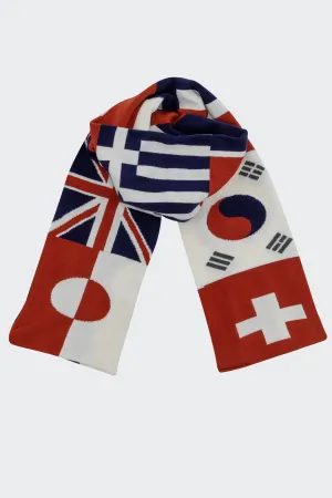 JQSCARF31 - World Flags Scarf