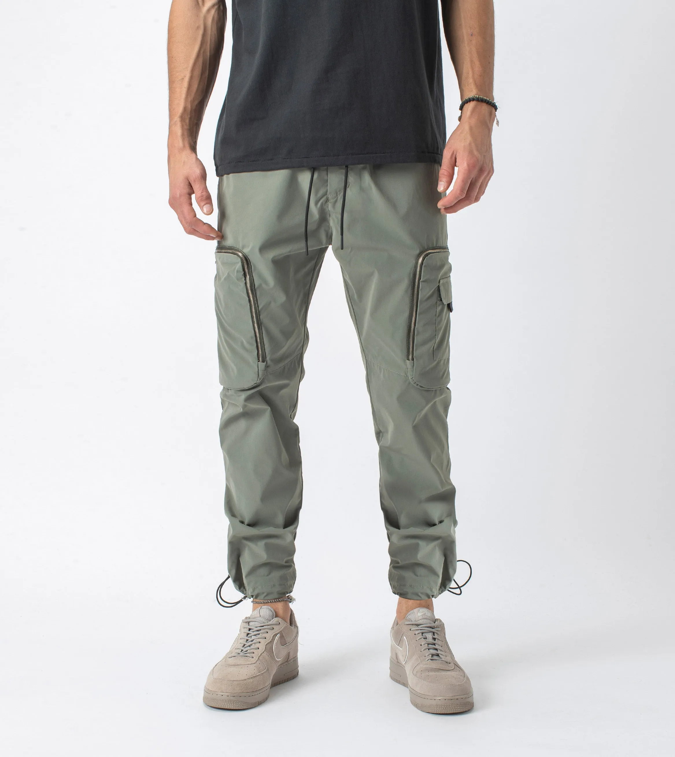 Jumpa  Tech Pant Dark Moss