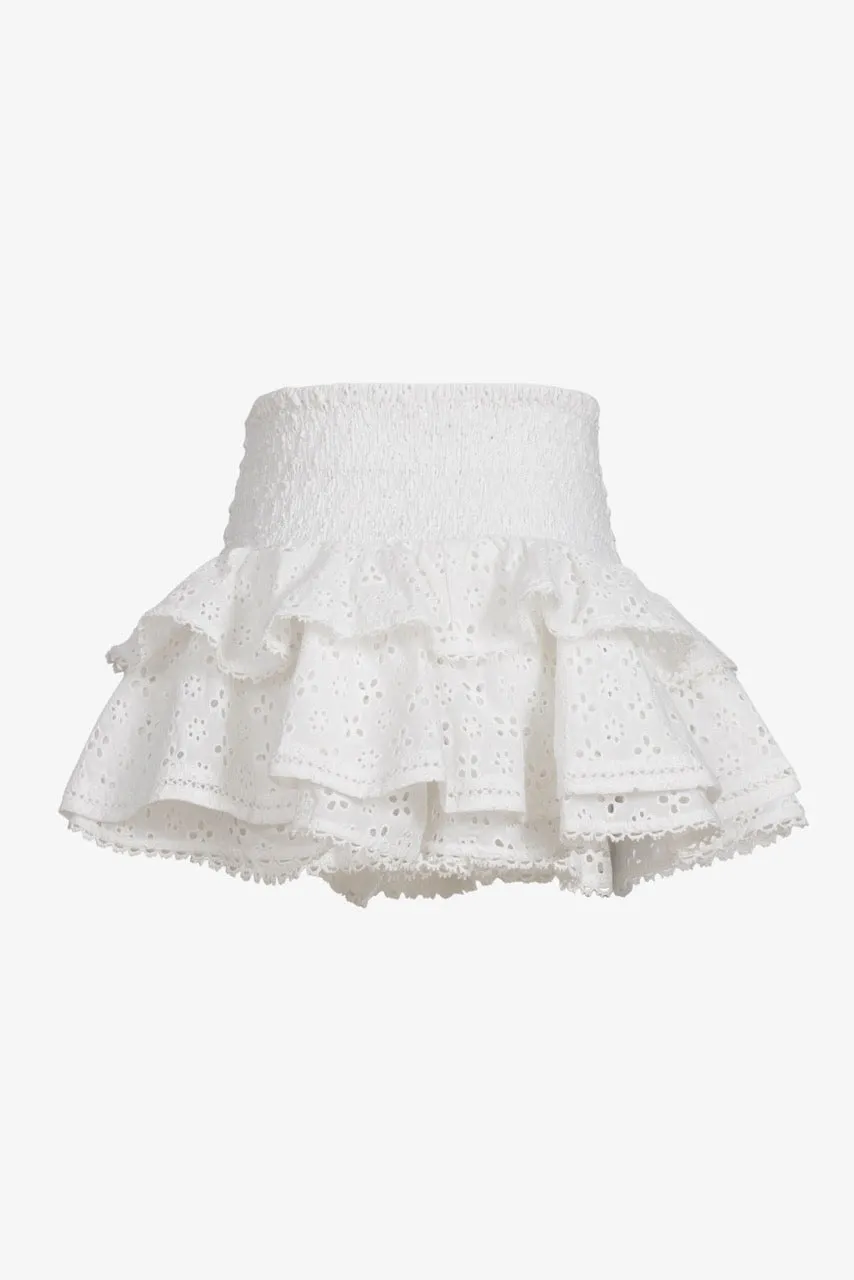 Kids Mini Skirt Alizee - Natural White