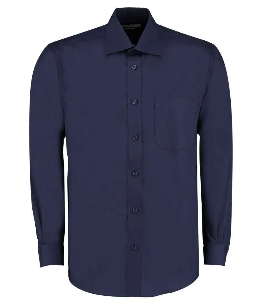 Kustom Kit Long Sleeve Classic Fit Business Shirt