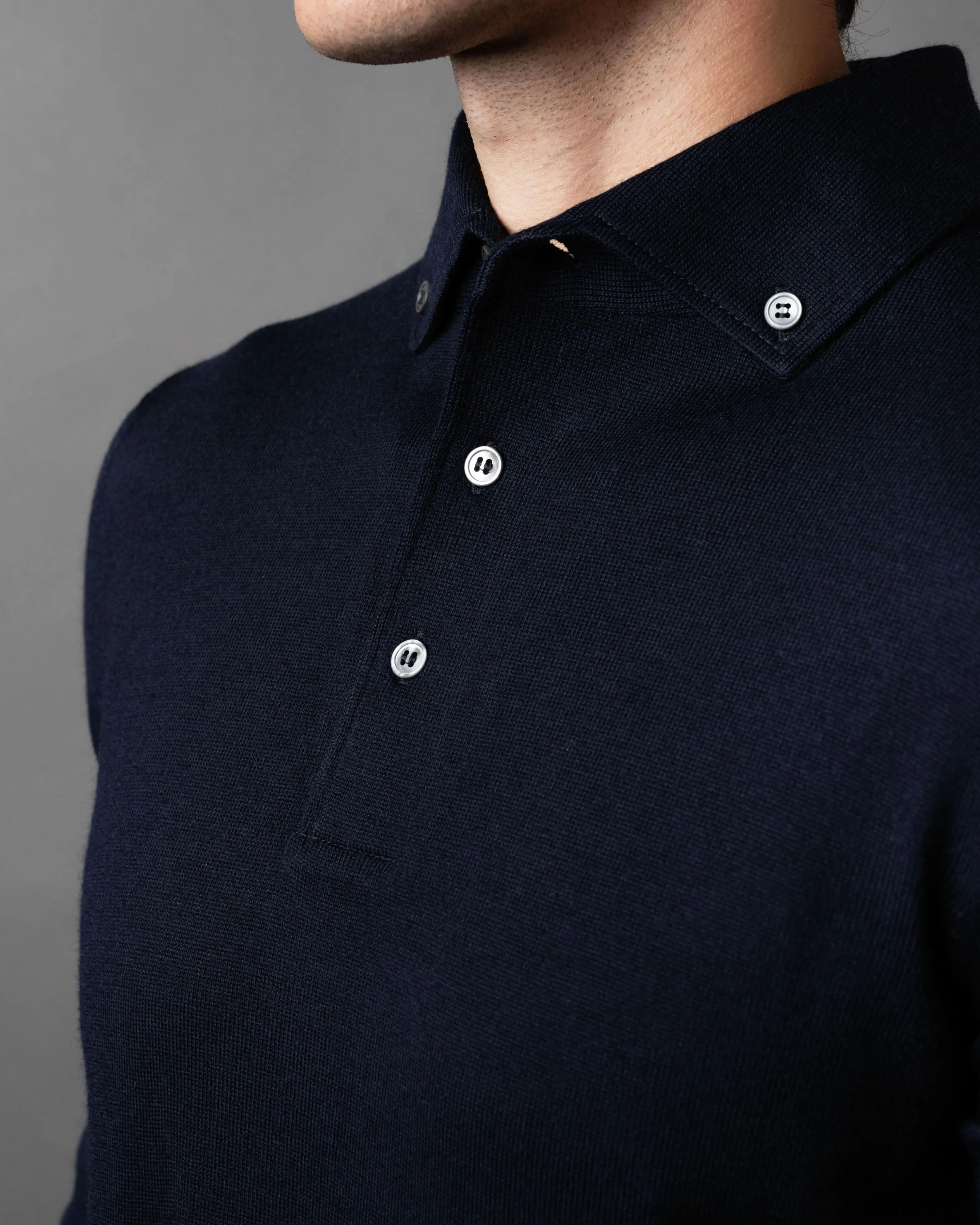 Long Sleeve Polo Shirt