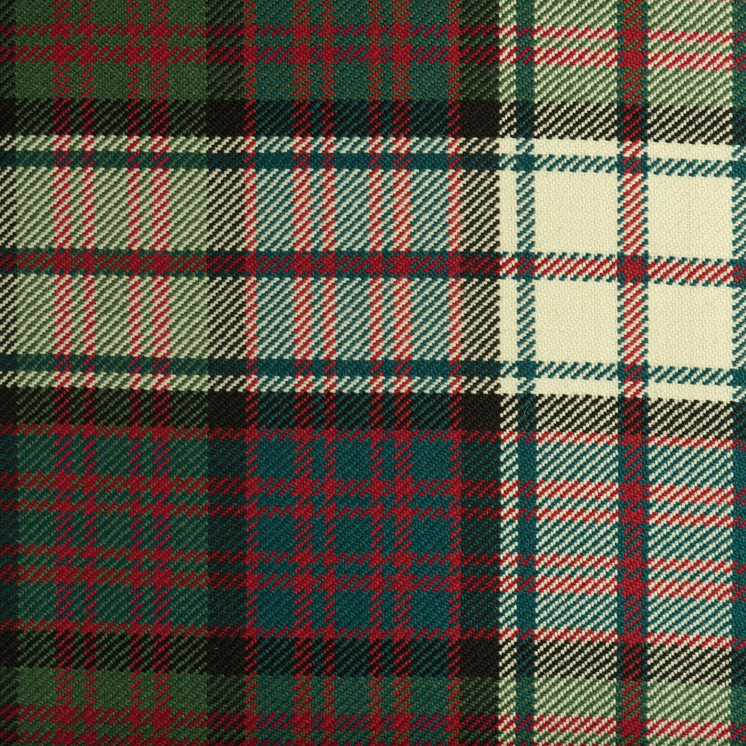 Macdonald Of Clanranald Dress Caledonian Tartan Check 100% Wool