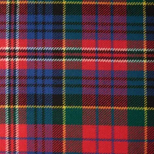 Macpherson Multi Caledonian Tartan Check 100% Wool