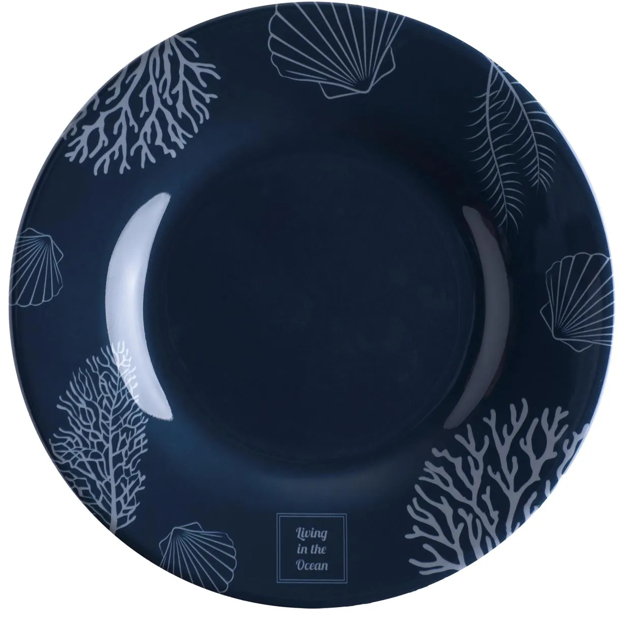 Marine Business MELAMINE DESSERT PLATE, LIVING, 6 PCS