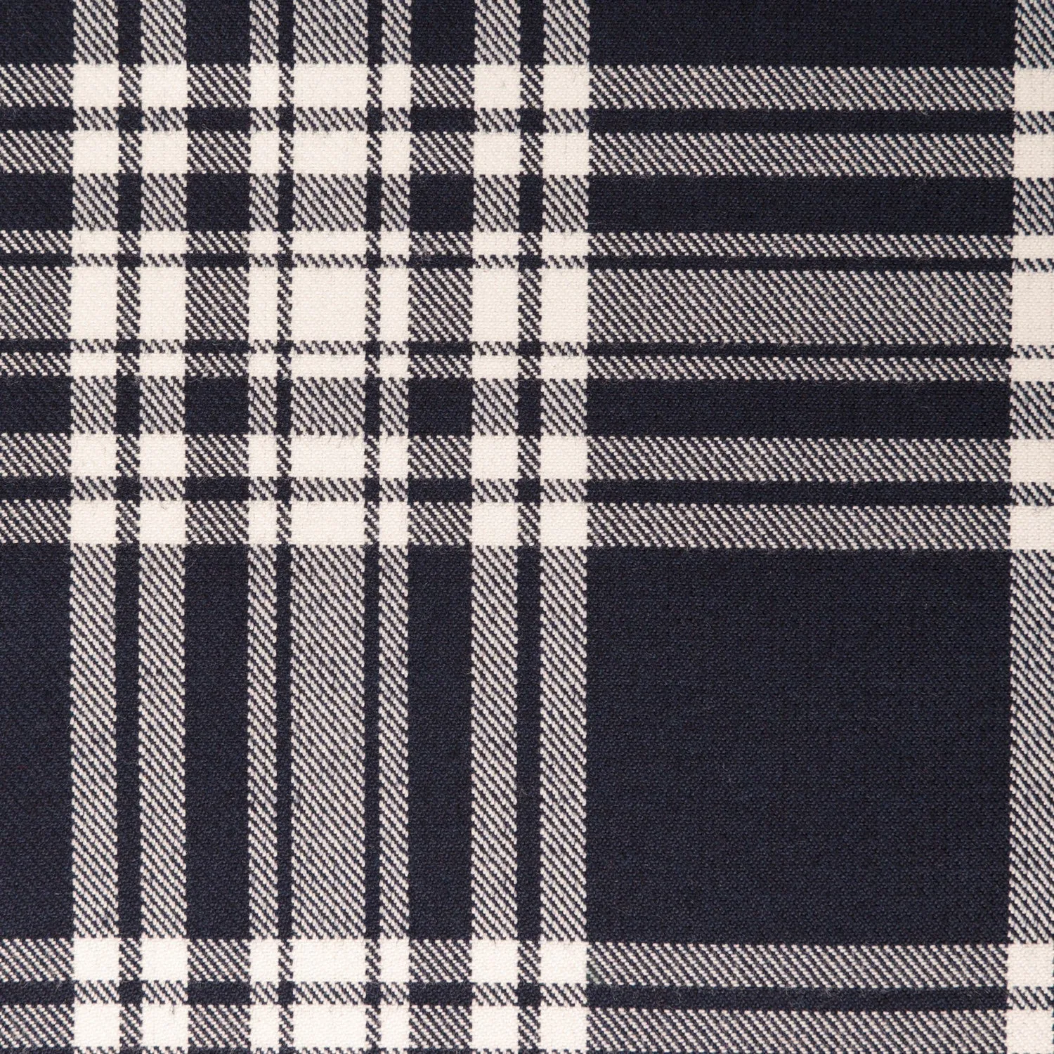 Menzies Navy Tharthan Tartan Check 65% Poly 35% Visc