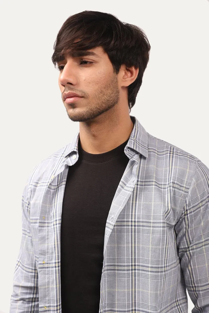 Plaid Pattern Shirt