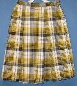 Plaid Skirt