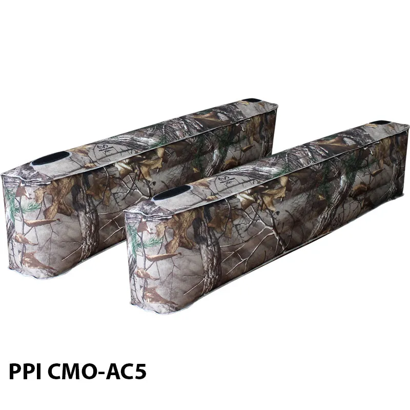 PPI-404 Full Size 5.5′-5.8′ Short Bed Realtree Camo Truck Bed Mattress with Built-in Rechargeable Battery Air Pump with Tailgate extension