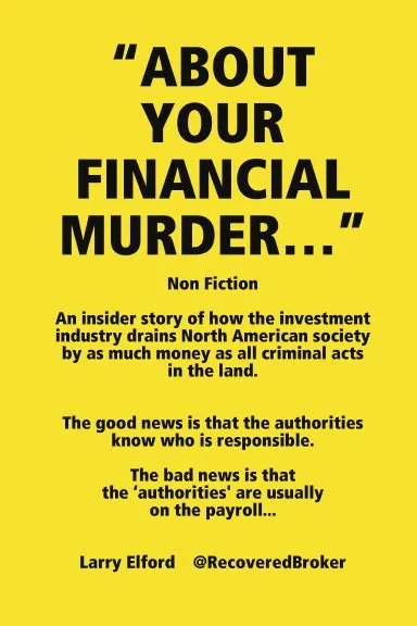 "ABOUT YOUR FINANCIAL MURDERÉ"