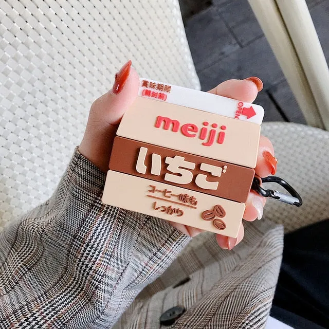 "MEIJI MILK" AIRPOD CASE