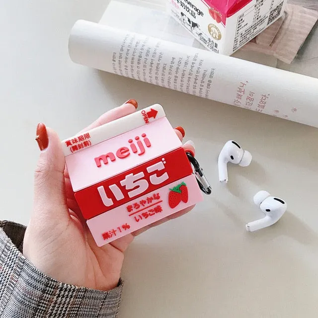 "MEIJI MILK" AIRPOD CASE