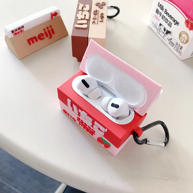 "MEIJI MILK" AIRPOD CASE