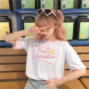 "PINK PARADISE" T-SHIRT