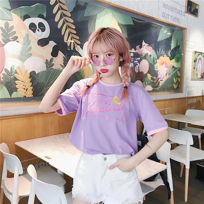 "PINK PARADISE" T-SHIRT