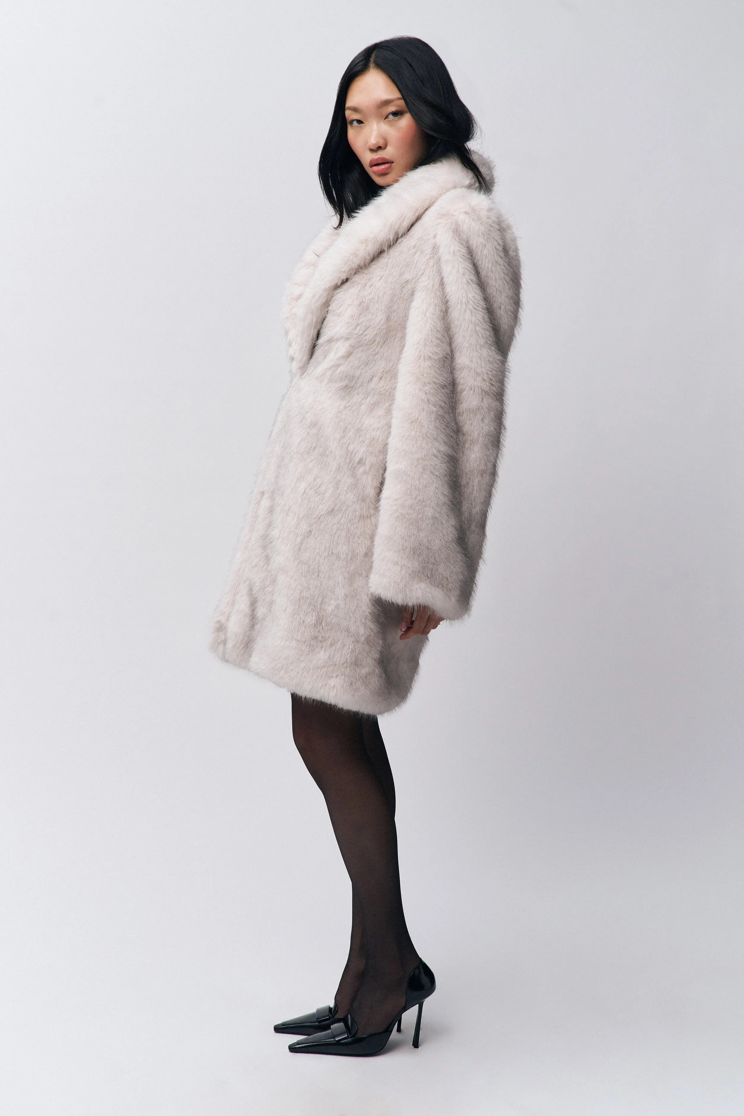 Roxie Faux Fur Coat